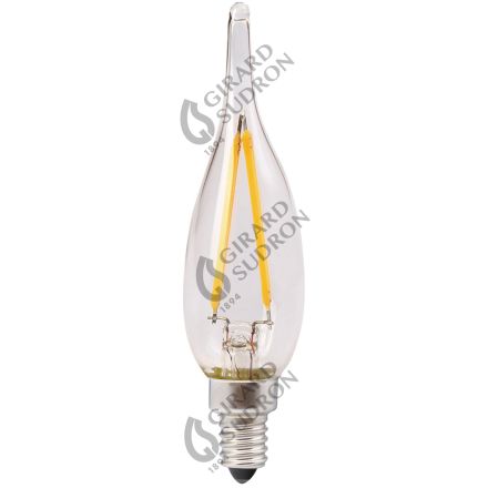 Flamme GS1 Filament LED 1.5W 150lm E10 2700K Cl. Dim